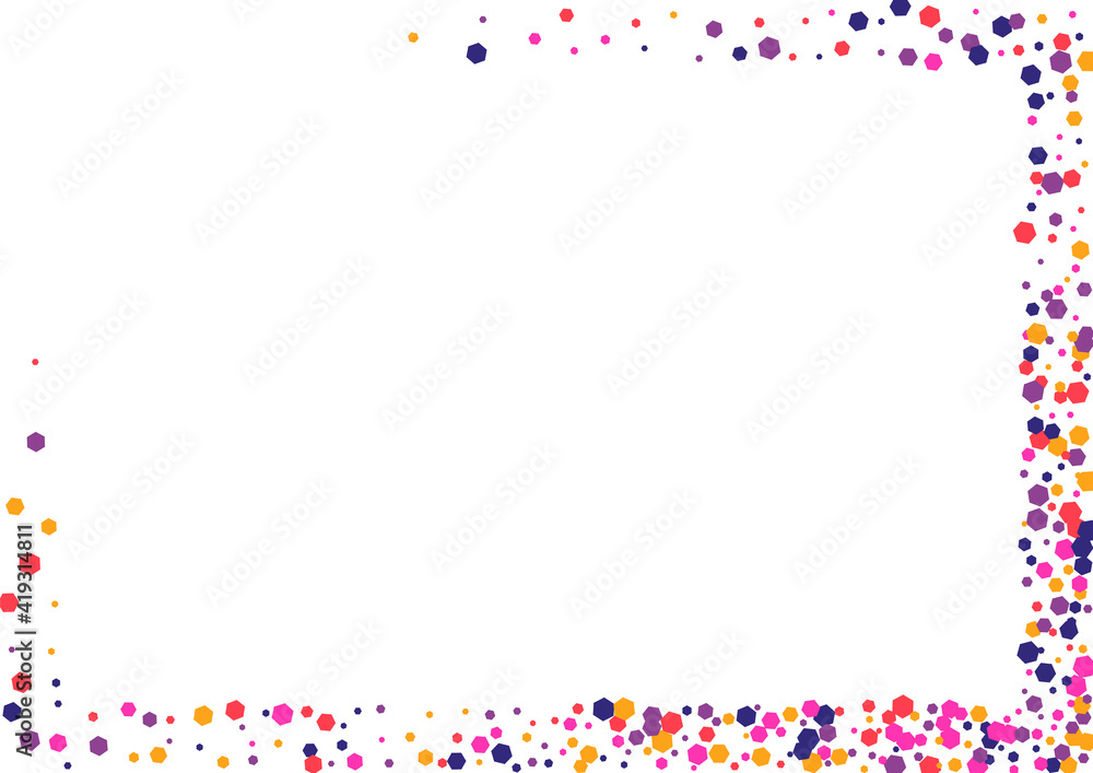 Purple Colour Round Background. Confetti Frame. Dot Red Flying Wallpaper. Birthday Texture. Purple Colour Round Background. Confetti Frame. Dot Red Flying Wallpaper. Birthday Texture.