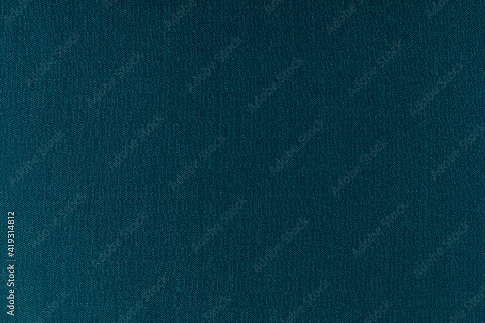 dark turquoise smooth fabric, background, texture