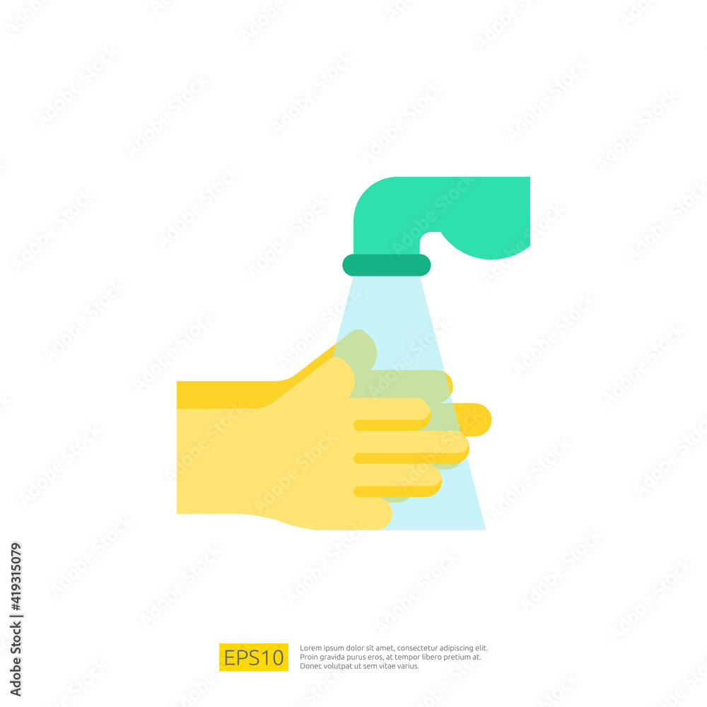 wudu wash Hands ablution Icon for Muslim and Ramadan theme concept. Vector illustration wudu wash Hands ablution Icon for Muslim and Ramadan theme concept. Vector illustration