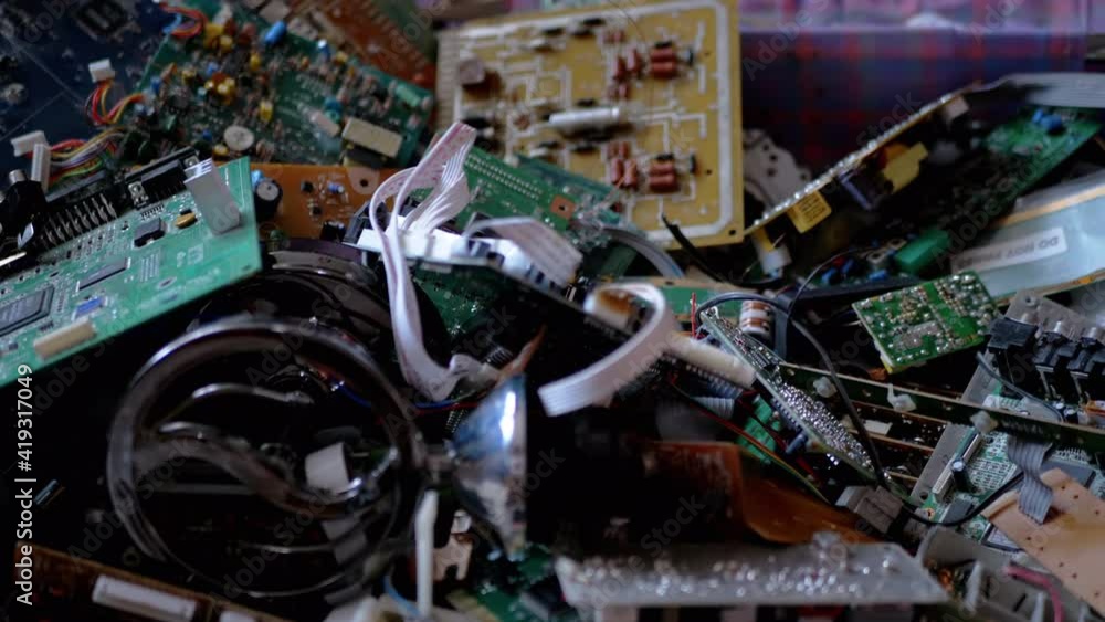 Lots Old Boards with Radio Components, Transistors, Chips, Resistors, Capacitor Lots Old Boards with Radio Components, Transistors, Chips, Resistors, Capacitor