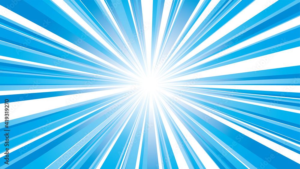 vector illustration of light blue flash with gradation vector illustration of light blue flash with gradation