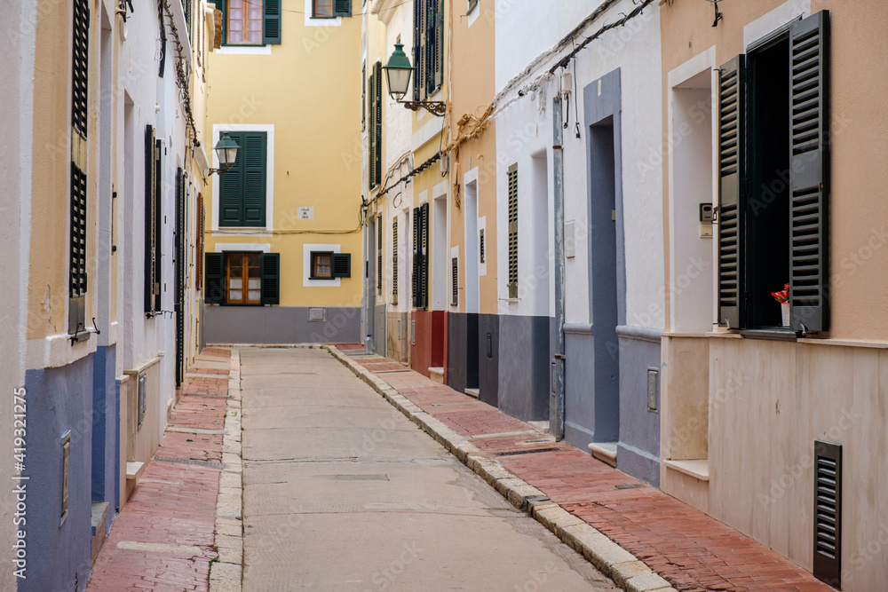 Qui No Passa alley, Ciutadella, Menorca, Balearic Islands, Spain