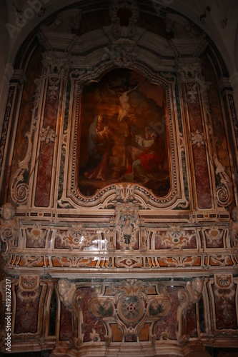 Napoli     Cappella sinistro della Chiesa di San Giuseppe dei Ruffi