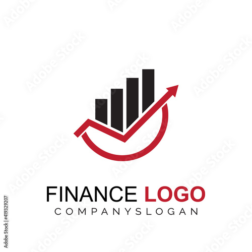 Free Download financial logo concept - GFXLoad