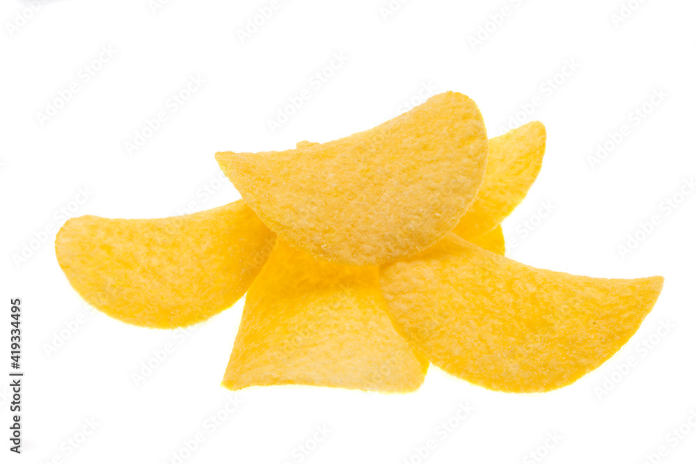 Fototapeta premium potato chips isolated