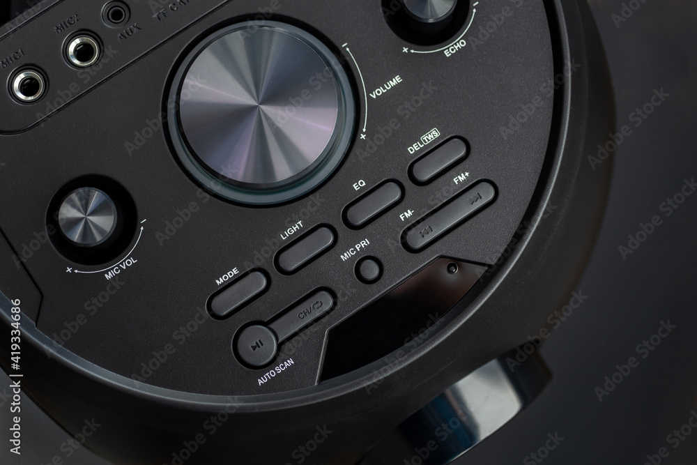 Subwoofer sales volume control