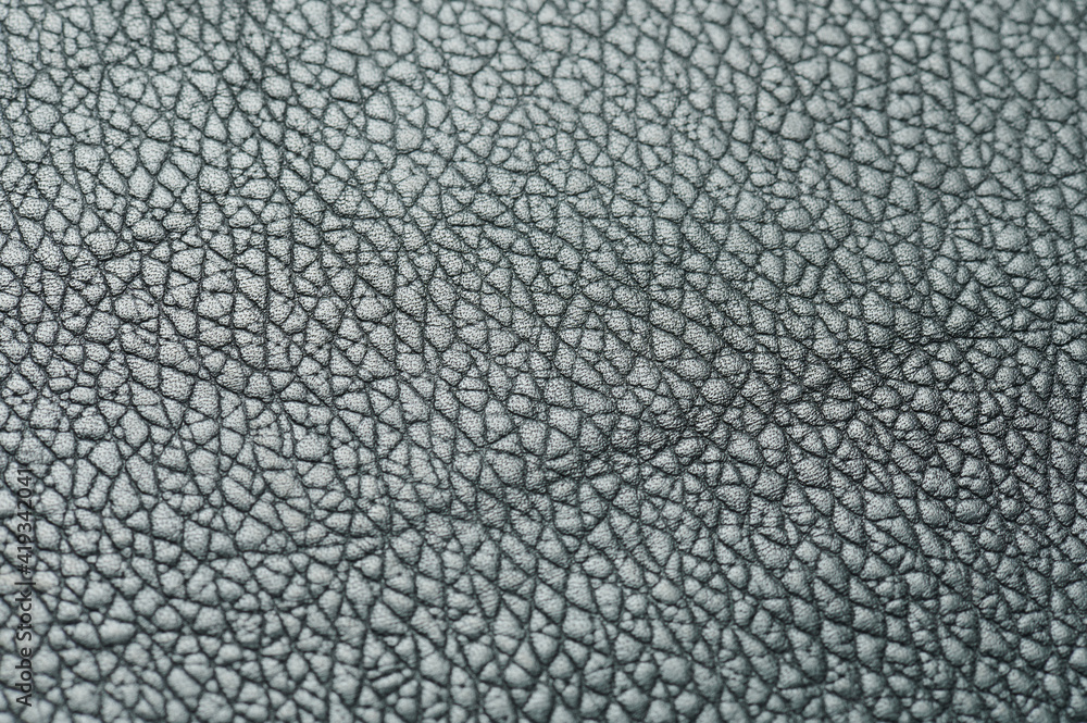 Fototapeta premium Gray leather surface