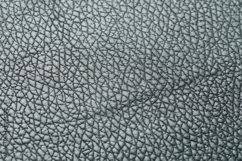 Gray leather surface