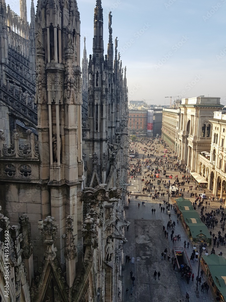 Naklejka premium Duomo view