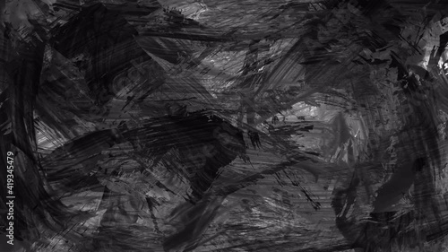 Animation grunge - brush stroke. Abstract hand - painted element. Grunge brush strokes animation. Underline and border design. Seamless looping background. 4K