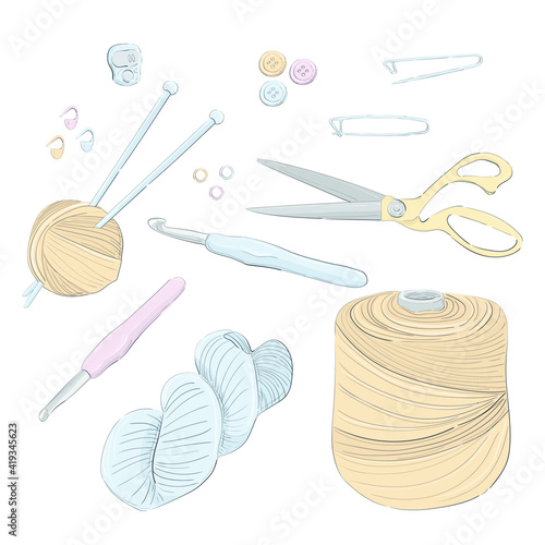 Knitting set
