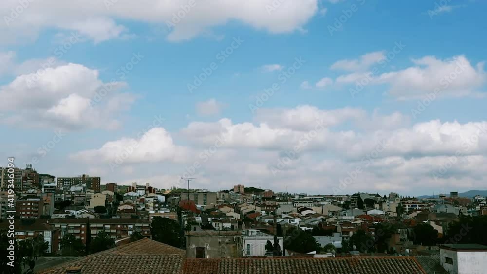 Video timelapse de paisaje con nubes Video timelapse de paisaje con nubes