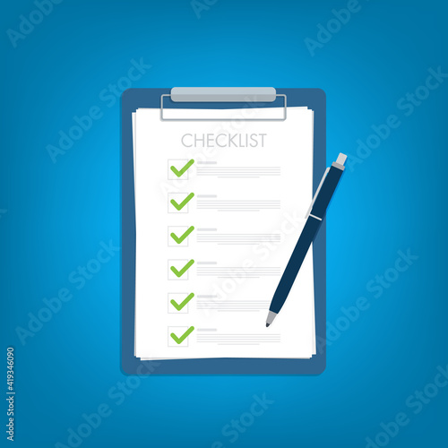 Checklist, Clipboard and Pencil Icon © madedee