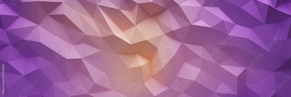 Lila abstrakter Low Poly Polygon Hintergrund Lila abstrakter Low Poly Polygon Hintergrund