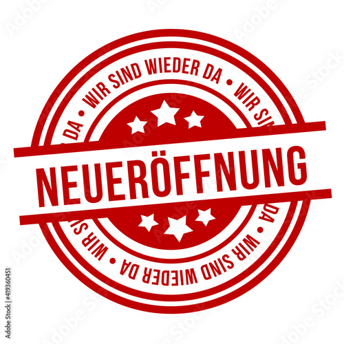Neueröffnung Siegel. Wir sind wieder da.