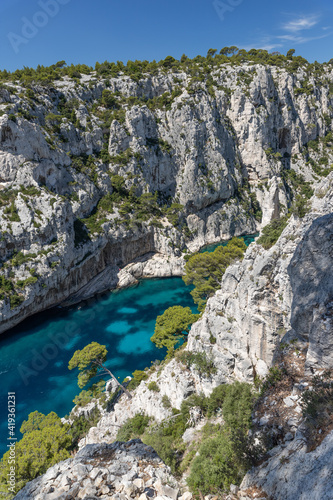 Beautiful bay in the calanque, France, Europe © Tim on Tour