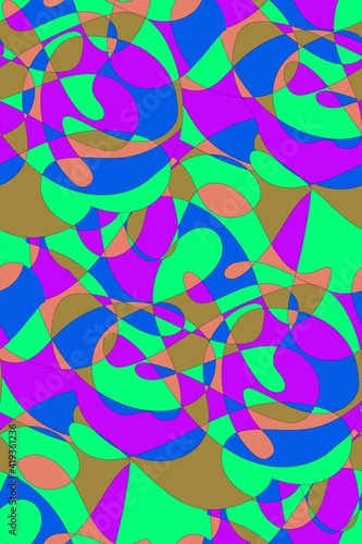 Abstract seamless background pattern. Vector illustration, fabric swatch, wallpaper