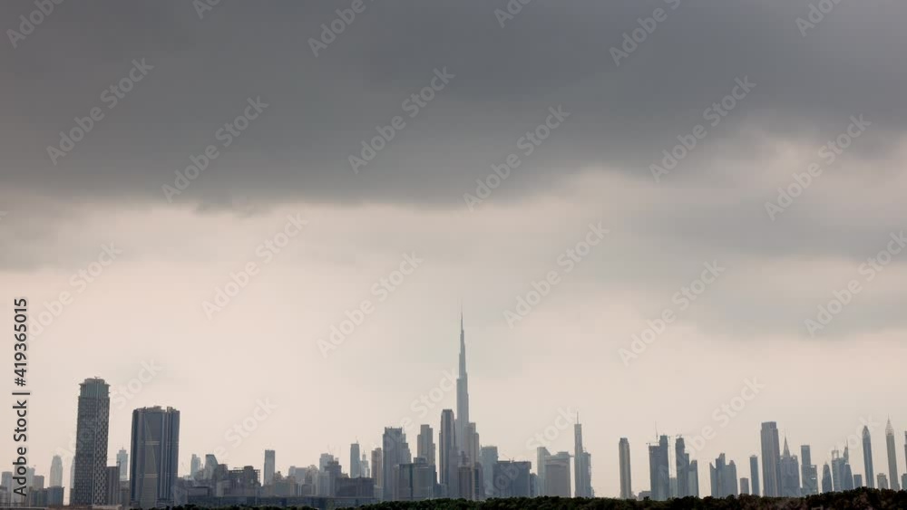Panorama Of Dubai. Beauty And Sophistication. Panorama Of Dubai. Beauty And Sophistication.