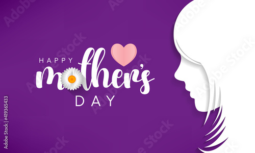 Mother's Day is a celebration honoring the mother of the family, as well as motherhood, maternal bonds, and the influence of mothers in society. It is held on the second Sunday of May. vector art.
