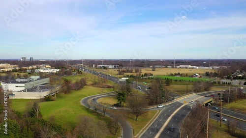 Aerial View of Route 1 in North Brunswick photo