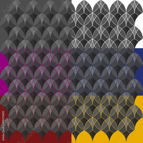 geometric background