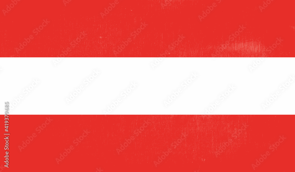 Grunge Austria flag. Austria flag with waving grunge texture. Grunge Austria flag. Austria flag with waving grunge texture.