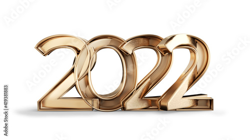 2022 golden bold letters sy...