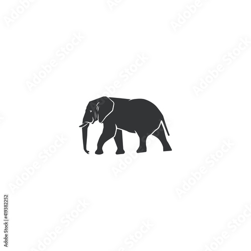 Elephant icon graphic design vector illustration