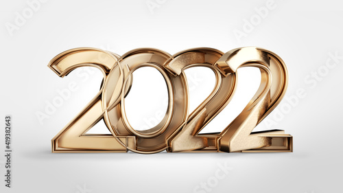 2022 golden bold letters sy...