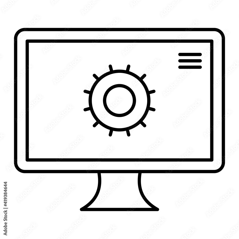Vector Features Outline Icon Design Vector Features Outline Icon Design