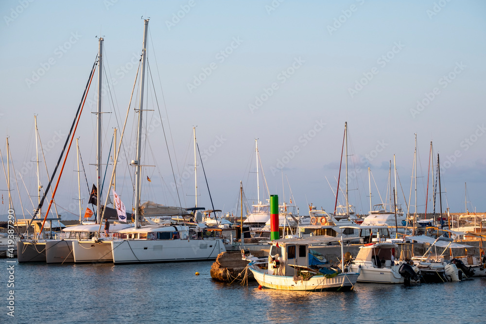 Estanyol nautical club, Llucmajor, Mallorca, Balearic Islands, Spain