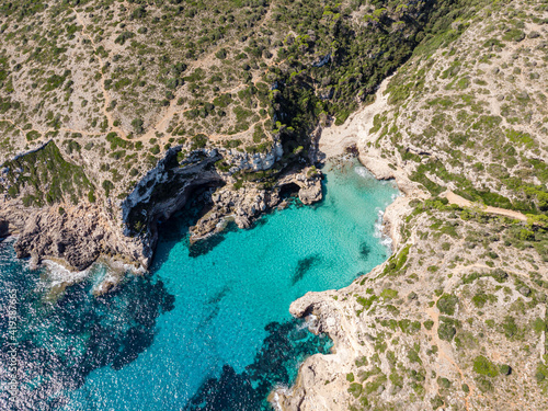 Cala Màrmols, ,Santanyi coast, Mallorca, Spain