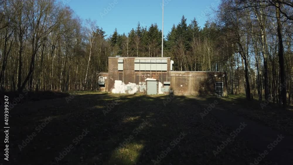 Command bunker cold war at Soesterberg former Airbase in the