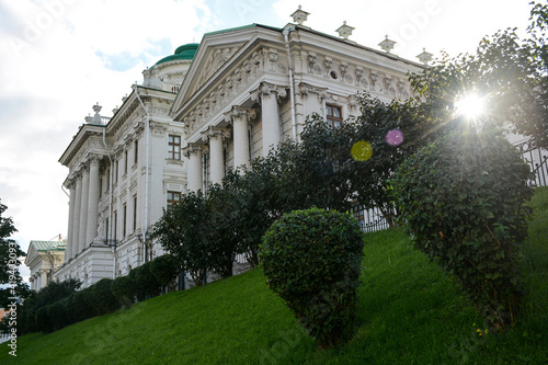 MOSCOW, RUSSIA - August 31, 2020: Pashkov house located in the city center