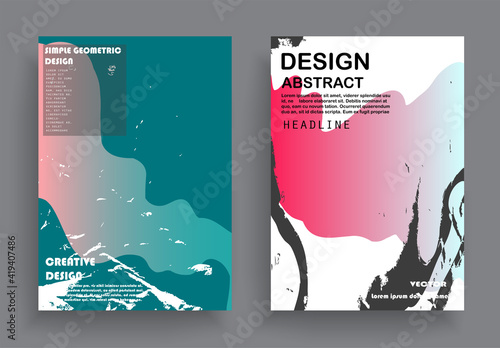 Modern abstract background. Artistic covers design. Creative fluid colors backgrounds. Blurred bright colors mesh background. Smooth banner template.