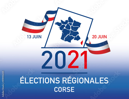 élections régionales les 13 juin et 20 juin 2021 en france corse