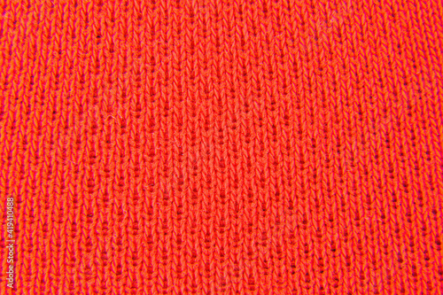 red fabric knitted look background
