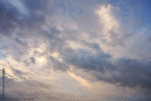 Fototapeta Naklejka Na Ścianę i Meble -  Stormy sky background