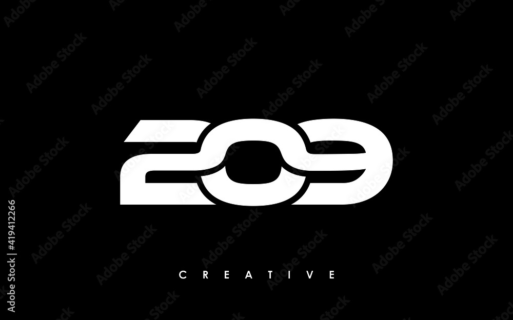 209 Letter Initial Logo Design Template Vector Illustration 209 Letter Initial Logo Design Template Vector Illustration