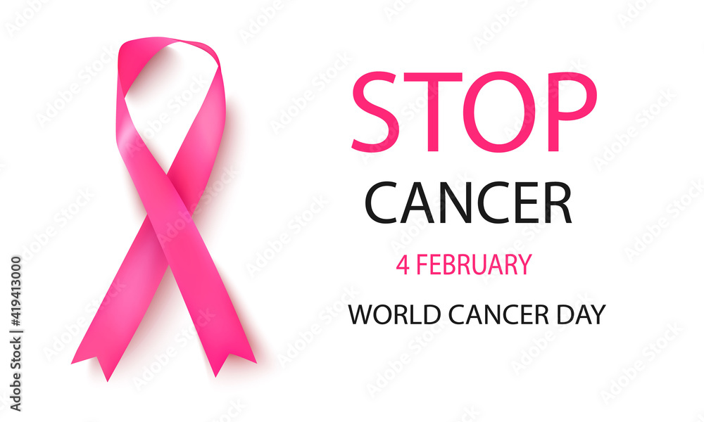 Breast cancer awareness. Realistic pink ribbon.Vector illustration. Breast cancer awareness. Realistic pink ribbon.Vector illustration.