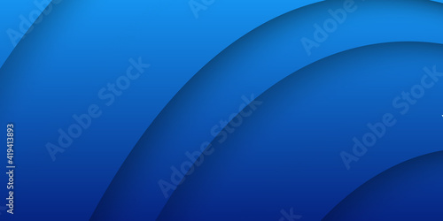Abstract modern blue 3d vector background for any use in design