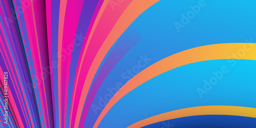 Trendy simple fluid color gradient abstract background with dynamic wave line effect. Vector Illustration For Wallpaper, Banner, Background, Card, Book Illustration, landing page