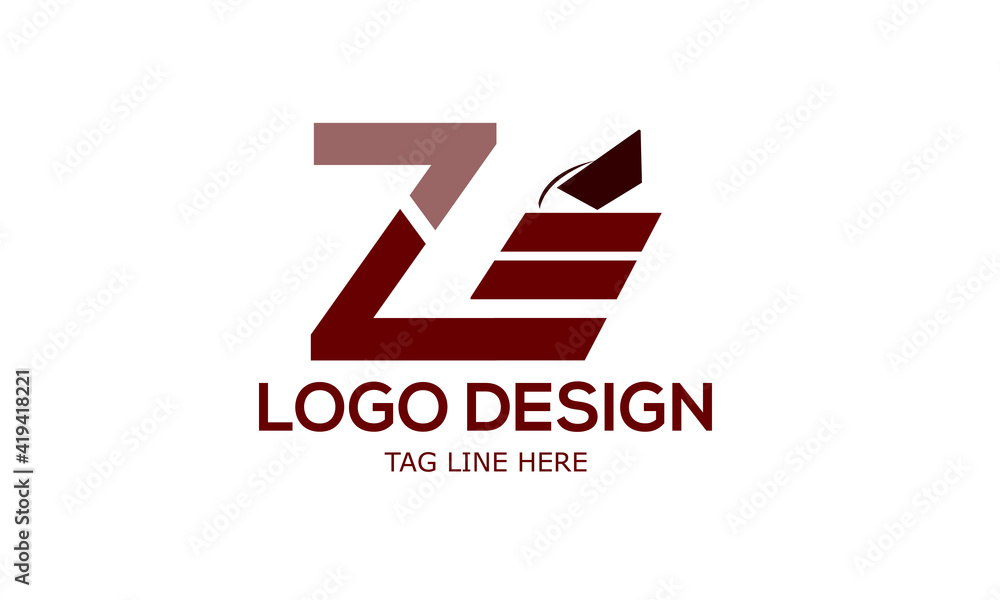 logo design art and abstract logo. logo design art and abstract logo.