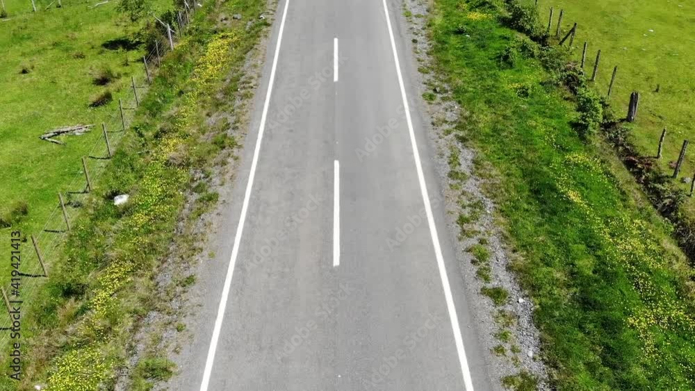 road in the field, landscape, snow, mountain, drone, road in the field, landscape, snow, mountain, drone,