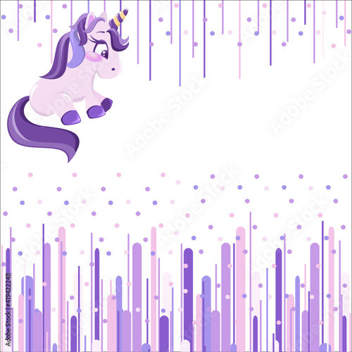 
pony, unicorn, fairy tale, baby, postcard, girls, kids, children, nursery, girly, fairy tale, rainbow, clouds, character, horse, hair, mane,
