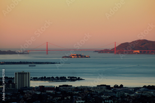 city sunset