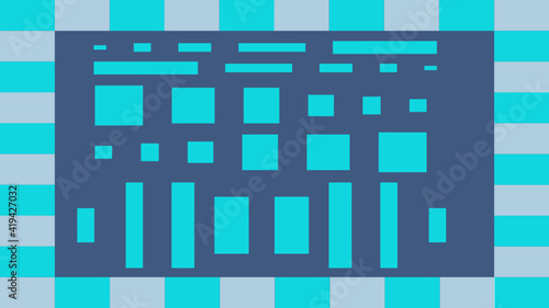 Sfondo 4K con banner pubblicitari