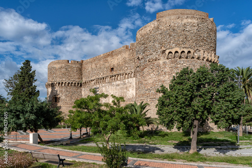 Obraz na plátně Reggio Calabria, Calabria, Italy, Europe, Aragonese castle