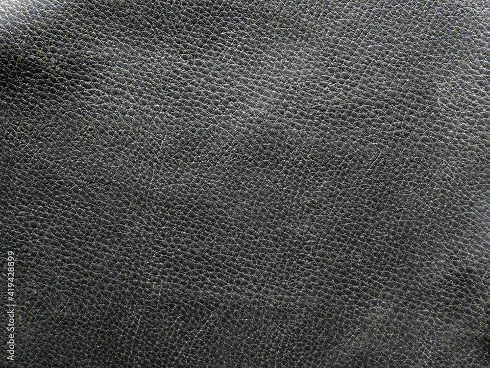 Black leather texture and background Black leather texture and background