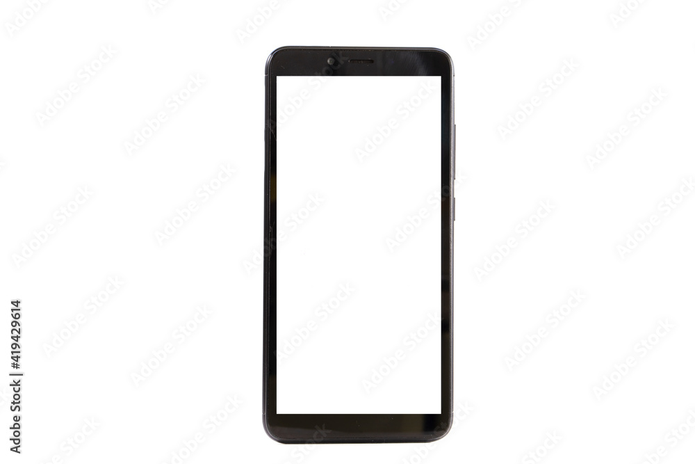 Smartphone isolated on white background Smartphone isolated on white background
